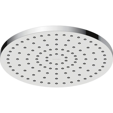 Duravit Round 250mm Showerhead with Silicone Nozzles - Chrome - UV0660018010
