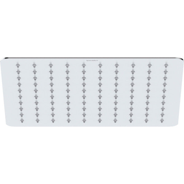 Duravit Square 300mm Showerhead with Silicone Nozzles - Chrome - UV0660031010