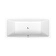 Duravit No.1 Double Ended Rectangular Bath 800mm x 1800mm - White - 700492000000000 - TAP 'N' SHOWER