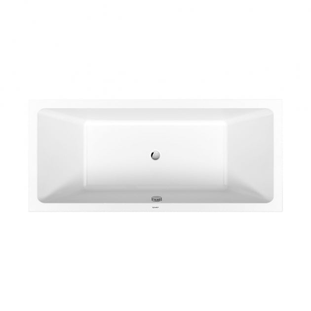 Duravit No.1 Double Ended Rectangular Bath 800mm x 1800mm - White - 700492000000000 - TAP 'N' SHOWER