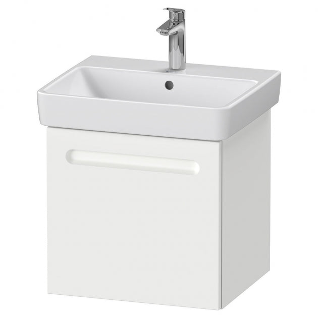 Duravit No.1 Wall Hung 1Drawer Vanity Unit  550mm - Matt White - N14280018180000