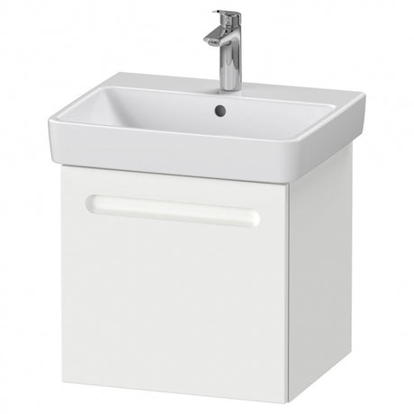 Duravit No.1 Wall Hung 1Drawer Vanity Unit  550mm - Matt White - N14280018180000