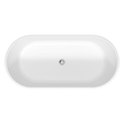 Duravit D-Neo Double Ended Acrylic Freestanding Bath 1600mm x 750mm - White - 700477000000000
