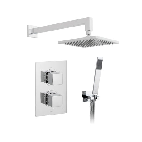 Vado Mix 2 Outlet Thermostatic Shower Package Including Mini Shower Kit - Chrome - DX-172251-MIX-CP