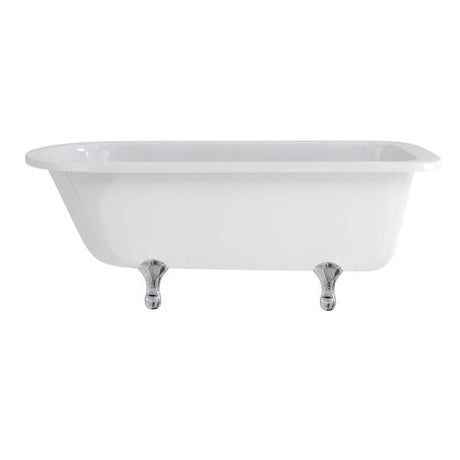Burlington Blenheim White Freestanding Bath No Tap Holes 1690 x 750mm - E2