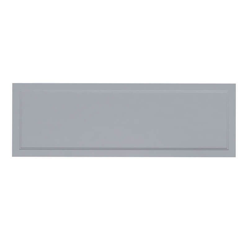Burlington Arundel Grey Front Bath Panel 1700mm - E24FG