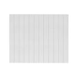 Burlington Arundel Matt White Bath End Panel 700mm - E25EW