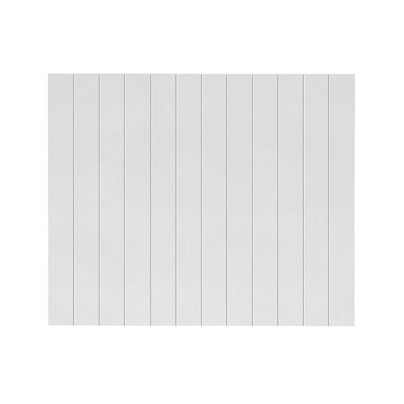 Burlington Arundel Matt White Bath End Panel 700mm - E25EW