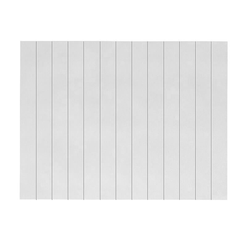 Burlington Arundel Matt White Bath End Panel 750mm - E26EW