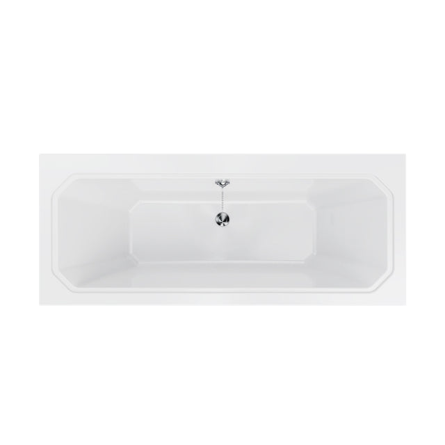 Burlington Arundel Double Ended Bath - White - E31