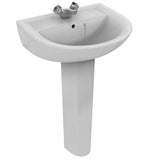 Armitage Shanks Sandringham 21 1 Tap Hole Washbasin 550mm - White - E896201