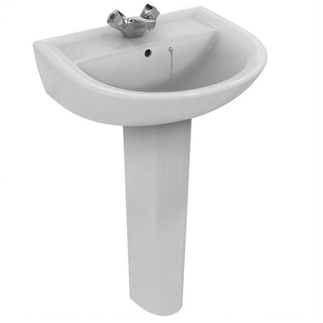 Armitage Shanks Sandringham 21 1 Tap Hole Washbasin 550mm - White - E896201