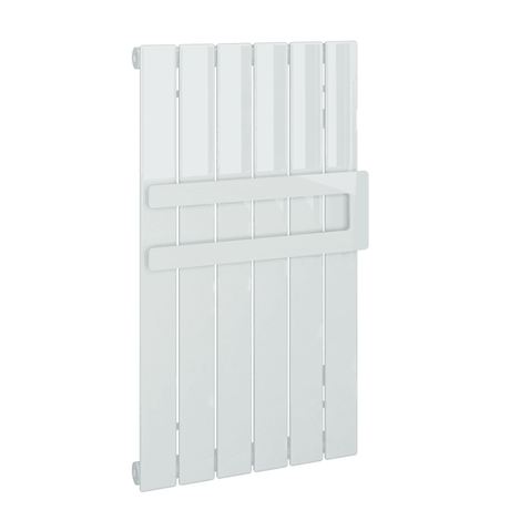 Eastbrook Addington Type10 Double Flat Style Towel Hanger 292mm - Gloss White - 91.0099 - TAP 'N' SHOWER