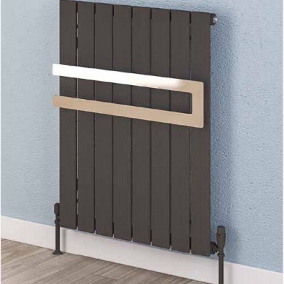 Eastbrook Addington Type10 Double Flat Style Towel Hanger 440mm - Chrome - 91.0111 - TAP 'N' SHOWER