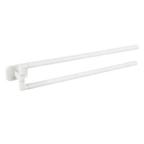 Eastbrook Asti Wall Mounted Double Split Rail - Matt White - 52.476 - TAP 'N' SHOWER