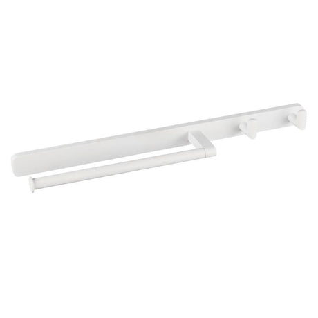 Eastbrook Asti Wall Mounted Towel Ring & Double Hook - Matt White - 52.461 - TAP 'N' SHOWER