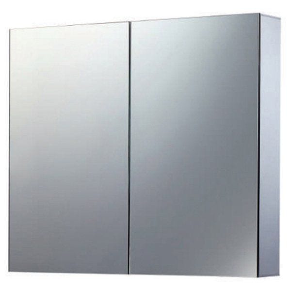 Eastbrook Bosini 2 Doors Mirror Cabinet 600mm x 700mm - 40.0024 - TAP 'N' SHOWER