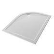 Eastbrook Corsair Left Hand Anti - Slip Offset Quadrant Shower Tray 1100mm x 800mm - White - 159.2301 - TAP 'N' SHOWER