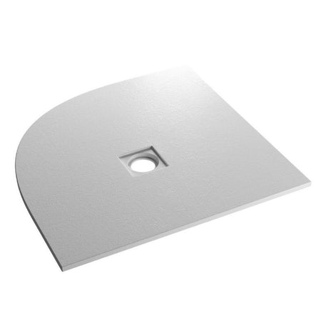 Eastbrook Crossland Slate Effect Quadrant Shower Tray 800mm x 800mm - Grey - 159.3058 - TAP 'N' SHOWER