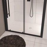 Eastbrook Crossland Slate Effect Rectangular Shower Tray 1400mm x 700mm - White - 159.3023 - TAP 'N' SHOWER