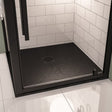 Eastbrook Crossland Slate Effect Square Shower Tray 900mm x 900mm - Black - 159.3004 - TAP 'N' SHOWER