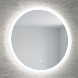 Eastbrook Ellera Round Mirror with LED Lights and Touch Sensor 580mm - 40.0036 - TAP 'N' SHOWER