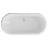 Eastbrook Hampton Freestanding Bath 1510mm x 735mm - Grey - 33.0012 - TAP 'N' SHOWER