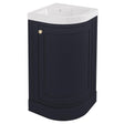 Eastbrook Hardwick Corner Vanity Unit 430mm - Anthracite - 36.2027 - TAP 'N' SHOWER
