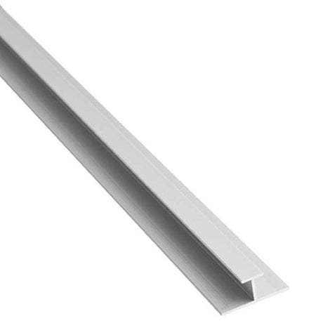 Eastbrook Hydropanel Aluminium H Joint 2440mm - Anthracite - 32.304 - TAP 'N' SHOWER