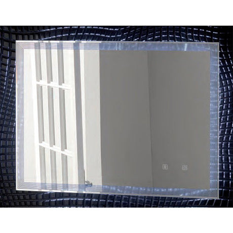 Eastbrook Leven Mirror with LED Lights Sensor and Bluetooth 800mm x 600mm - 56.1083 - TAP 'N' SHOWER