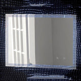 Eastbrook Leven Mirror with LED Lights Sensor and Bluetooth 800mm x 600mm - 56.1083 - TAP 'N' SHOWER