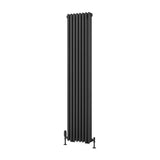 Eastbrook Rivassa Traditional 3 Column Radiator 1800mm x 383mm - Matt Anthracite - 81.0027 - TAP 'N' SHOWER