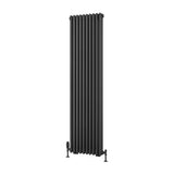 Eastbrook Rivassa Traditional 3 Column Radiator 1800mm x 473mm - Matt Anthracite - 81.0028 - TAP 'N' SHOWER