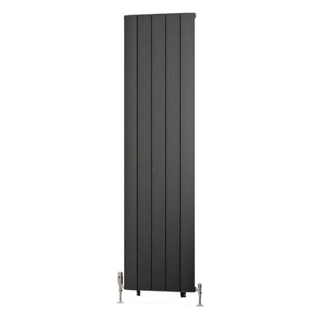 Eastbrook Trent Aluminium Vertical Radiator 1800mm x 470mm - Matt Anthracite - 41.0481 - TAP 'N' SHOWER