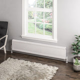 Eastbrook Type 11 Compact Panel Radiator 400mm x 2000mm - Gloss White - 25.0031 - TAP 'N' SHOWER