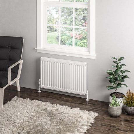 Eastbrook Type 11 Compact Panel Radiator 500mm x 900mm - Gloss White - 25.0037 - TAP 'N' SHOWER