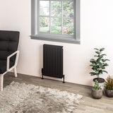 Eastbrook Type 11 Compact Panel Radiator 600mm x 400mm - Matt Black - 25.0070 - TAP 'N' SHOWER