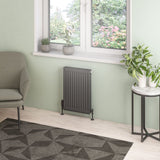 Eastbrook Type 21 Compact Panel Radiator 600mm x 400mm - Matt Anthracite - 25.0119 - TAP 'N' SHOWER