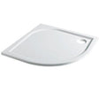 Eastbrook Vanguard 25 Quadrant Slimline Shower Tray 1000mm - White - 51.060 - TAP 'N' SHOWER