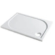 Eastbrook Vanguard 25 Rectangular Slimline Shower Tray 900mm x 800mm - White - 51.072 - TAP 'N' SHOWER