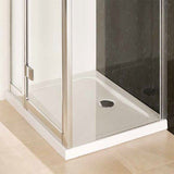 Eastbrook Volente Anti Slip Rectangular Shower Tray 1400mm x 800mm - White - 158.721 - TAP 'N' SHOWER