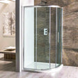 Eastbrook Volente Double Door Quadrant Shower Enclosure 1000mm x 1000mm - Polished Silver Frame - 58.006 - TAP 'N' SHOWER