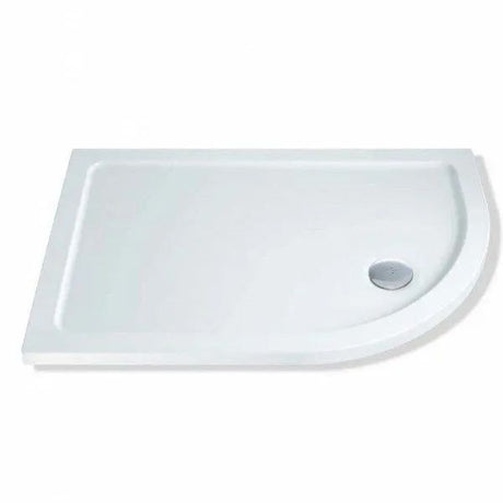 Eastbrook Volente Right Hand Offset Quadrant Shower Tray 1400mm x 760mm - White - 158.698 - TAP 'N' SHOWER