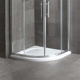 Eastbrook Volente Quadrant Shower Tray 900mm - White - 158.063 - TAP 'N' SHOWER