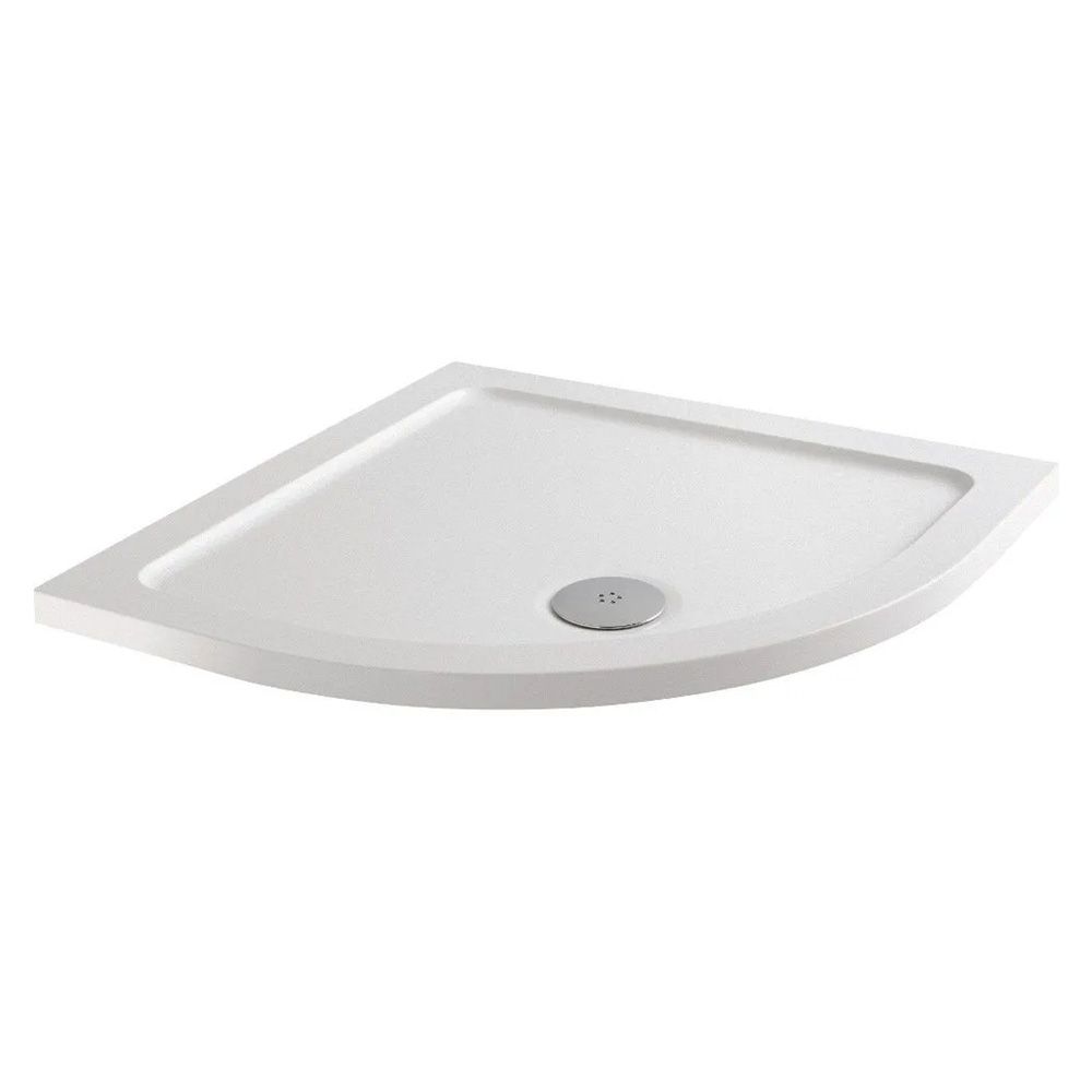 Eastbrook Volente Quadrant Shower Tray 800mm - White - 158.062 - TAP 'N' SHOWER