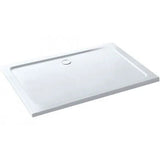 Eastbrook Volente Anti Slip Rectangular Shower Tray 1400mm x 800mm - White - 158.721 - TAP 'N' SHOWER