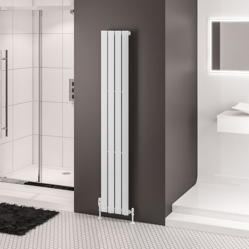 Eastbrook Warrington Type 10 Vertical Radiator 1800mm x 300mm - Gloss White - 41.0505 - TAP 'N' SHOWER