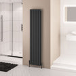 Eastbrook Warrington Type 20 Vertical Radiator 1800mm x 380mm - Matt Anthracite - 41.0539 - TAP 'N' SHOWER