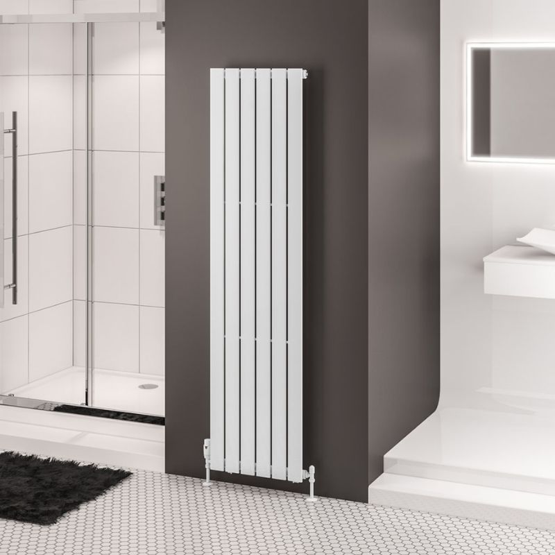 Eastbrook Warrington Type 10 Vertical Radiator 1800mm x 452mm - Gloss White - 41.0511 - TAP 'N' SHOWER