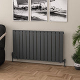 Eastbrook Warrington Type 10 Vertical Radiator 600mm x 1060mm - Matt Anthracite - 41.0530 - TAP 'N' SHOWER